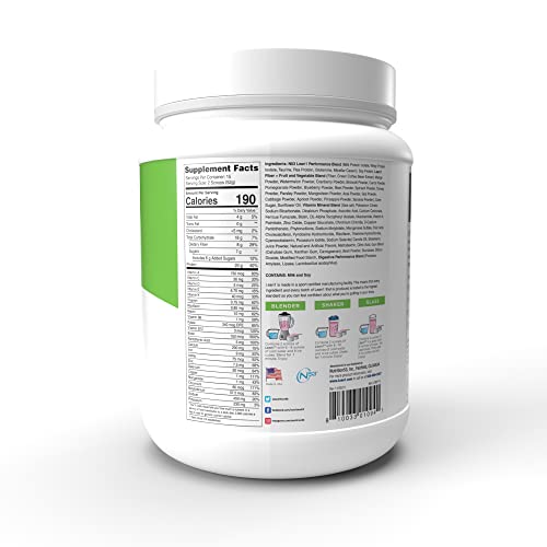 Lean1 Strawberry, 15 Serving tub, Fat Burning Meal Replacement by Nutrition53 - AB Mystery