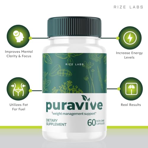 (3 Pack) Puravive Weight Health Pills, Puravive Capsules Reviews Supplement