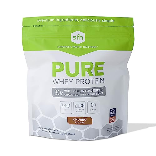 SFH Pure Whey Protein Powder Best Tasting 100% Grass Fed Whey | All Natural 