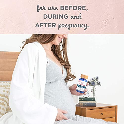 Mommy's Bliss Prenatal Multivitamin + Probiotic for Women w/ Folic Acid, Supports Baby Mommy's Bliss