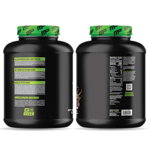 MusclePharm Combat 100% Whey, Chocolate Milk - 5 lb Protein Powder - Gluten Free - AB Mystery