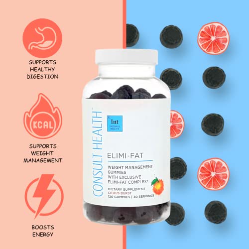 Consult Health ELIMI-Fat Weight Management Gummies – Dietary Supplement – Citrus Burs - AB Mystery