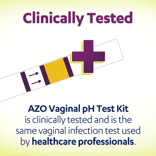 AZO Vaginal pH Test Kit, Clinically-Tested Vaginal Infection Test Kit, Fast & Accurate Results - AB Mystery