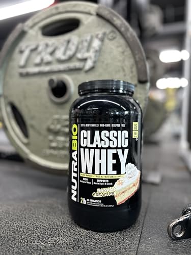 NutraBio Classic Whey Protein Powder- 25G Protein Per Scoop - Full-Spectrum Amino - AB Mystery