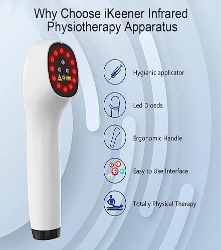iKeener Handheld Light Therapy for Pain Relief,Portable Low-Level Light Therapy for Dogs and Humans - AB Mystery