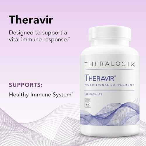 Theralogix Theravir Immune Support Supplement - 90-Day Supply - Immune Support Sup - AB Mystery