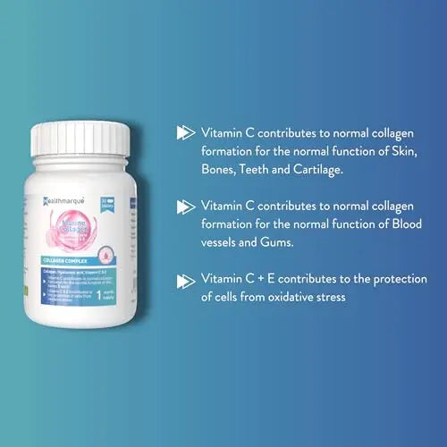Collagen Complex | Collagen + Hyaluronic Acid + Vitamin C + Vitamin E | Tablets - AB Mystery