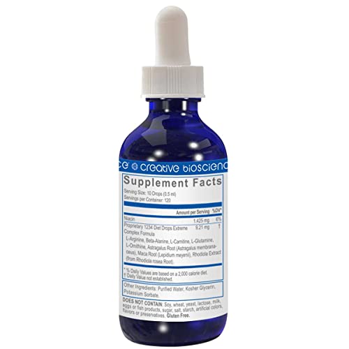 Creative Bioscience 1234 Diet Drops Extreme for Women & Men, Diet Drops for Weight - AB Mystery