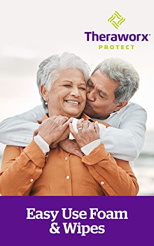 Theraworx Protect U-Pak 60-Ct Wipes & Hygiene Foam 3.4 oz for Urinary Health (Pack of 1) - AB Mystery