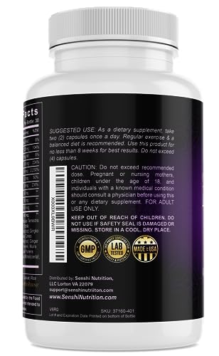 Complete Menopause Support - Natural Menopause Relief for Meno Belly Hot Flashes Night Sweats - AB Mystery