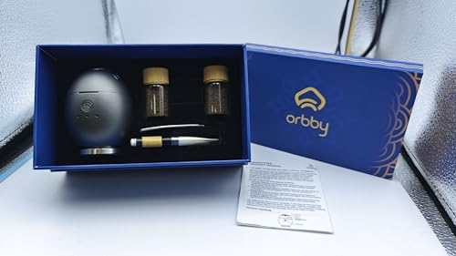 ARTRONIC Orbby Portable Aromatherapy Diffuser | Adjustable Temp | Natural Agarwood - AB Mystery