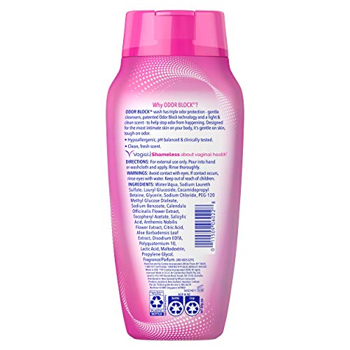 Vagisil Feminine Wash for Intimate Area Hygiene, Odor Block, Gynecologist Tested - AB Mystery