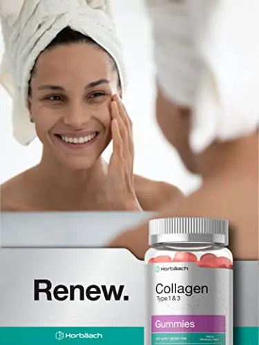 Hydrolyzed Collagen Gummies | 90 Count | Strawberry Flavored Gummy Supplement - AB Mystery