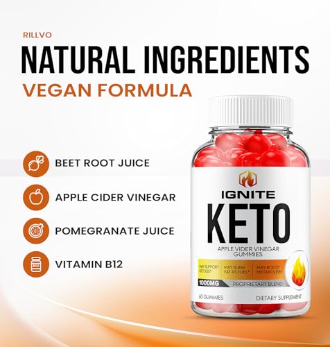 (3 Pack) Ignite Keto ACV Gummies - Official - Keto Ignite ACV Advanced Formula Plus