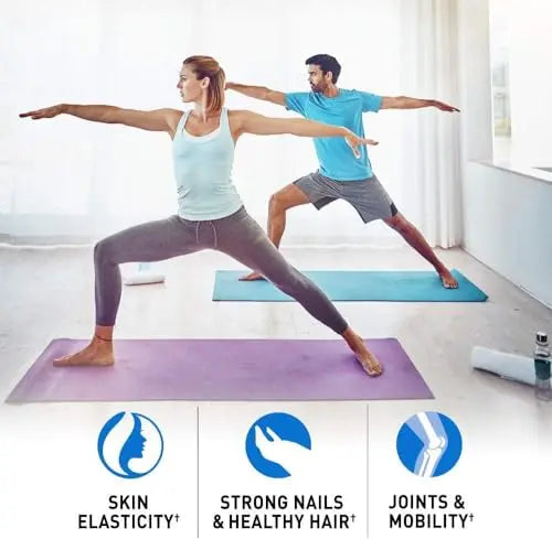 Grass Fed Collagen Peptides Powder – Unflavored, for Women Men Hair Skin Nails Joints - AB Mystery