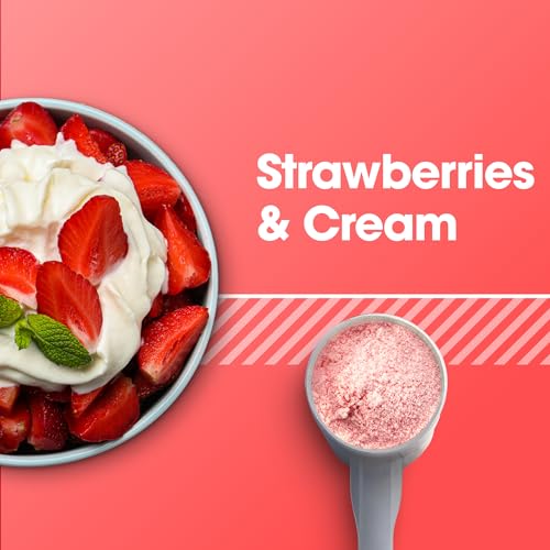 Optimum Nutrition Gold Standard 100% Whey Protein Powder, Strawberries & Cream - AB Mystery