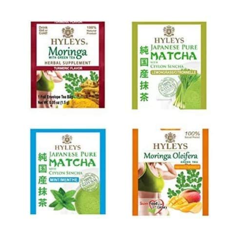 12 Pack of Hyleys Wellness 14 Days Cleanse Kit - 42 Tea Bags (100% Natural, Sugar Free - AB Mystery