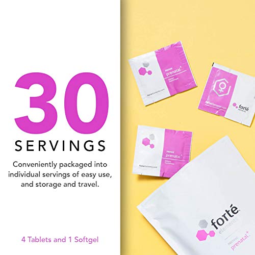 Forte Elements Prenatal Vitamins – Physician Formulated Multivitamin for Nutritional Support Forté Elements