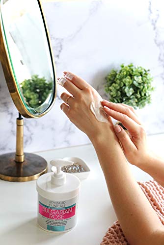 Advanced Clinicals Bulgarian Rose Anti Aging Vitamin E Moisturizer Body Lotion & Face - AB Mystery