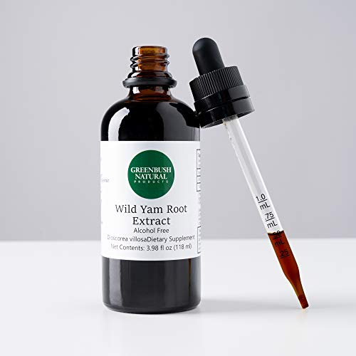 Greenbush Wild Yam Extract, Liquid Supplement (4 Ounces) - AB Mystery