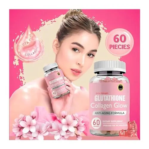 Glutathione Skin Care, Gummies Collagen,Glutathione Collagen Gummies, for Skin Care - AB Mystery