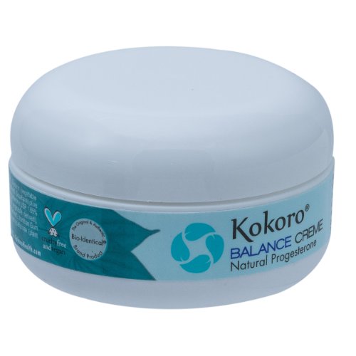 Kokoro Balance Creme for Women, Bioidentical Natural Progesterone Cream for Menopause Support - AB Mystery