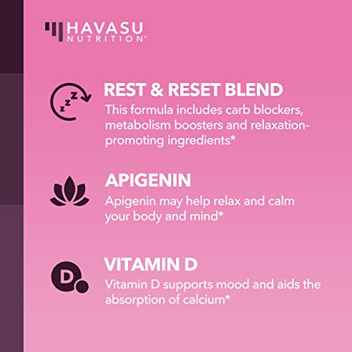 Night Time Fat Burner for Women | Weight Loss and Sleep Support Blend With Apigenin - AB Mystery