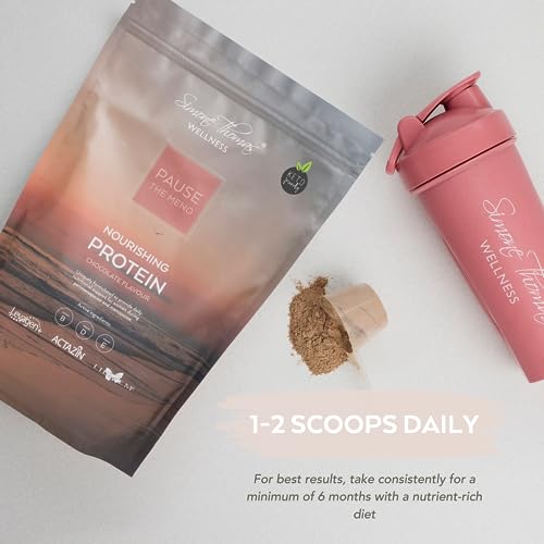 Simone Thomas Wellness Pause The Meno Vegan Chocolate Protein Powder - AB Mystery
