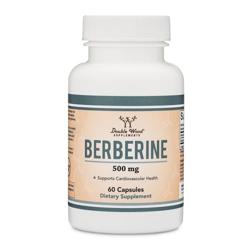 Berberine Supplement 500mg, 60 Capsules (Third Party Tested, Manufactured in The USA - AB Mystery