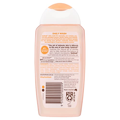 Femfresh Daily Wash 250ml - AB Mystery