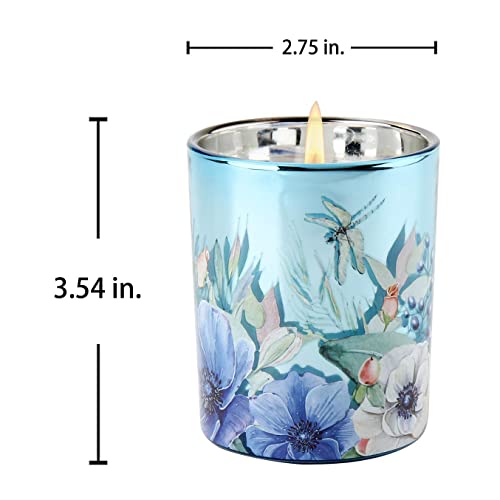 Grapefruit & Kiwi Scented Candles for Home Aromatherapy Candle Gifts for Women, Long Lasting Glass - AB Mystery