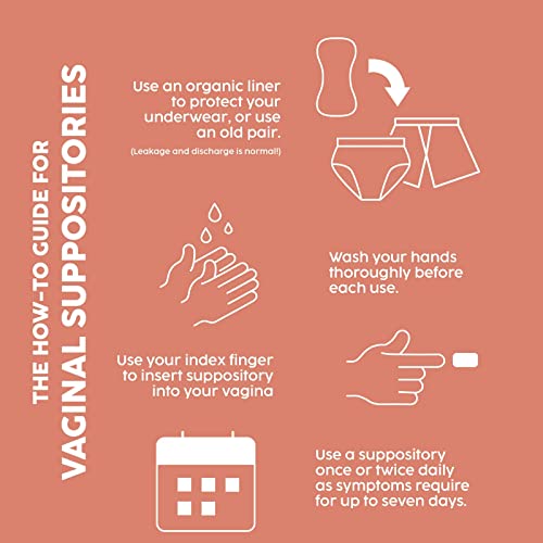 MOMOTARO APOTHECA 14 Organic Vaginal Suppositories Alternative, Fast Acting, Alleviate Dryness - AB Mystery