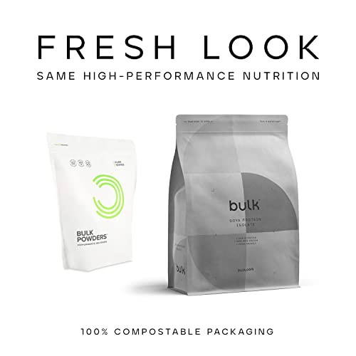 Bulk Soya Protein Isolate Powder, Vegan Protein Shake, Chocolate, 1 kg Bulk