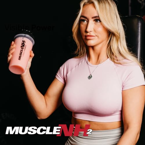 MuscleNh2 Whey Protein Powder Milk Protein, Soy Free, Gluten Free, Naturally Occurring BCAAs MuscleNh2