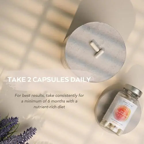 Simone Thomas Wellness, SkinQuencher Marine Collagen with Vitamin C, Food Supplement 60 Capsules - AB Mystery