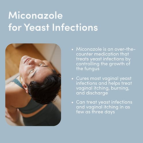 Hers Miconazole 3 Day Yeast Infection Treatment - Treats Vaginal Itching, Burning, Discharge - AB Mystery