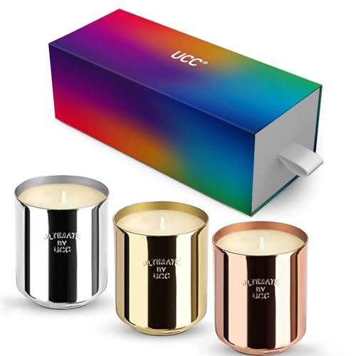 UCC Candles for Home Scented | Premium Aromatherapy Candles Gift Set for Women