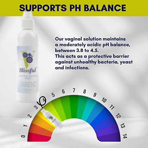 V Blissful Boric Acid Suppository & Soothing Vaginal Solution for Yeast Infection & Bacterial Vaginosis - AB Mystery