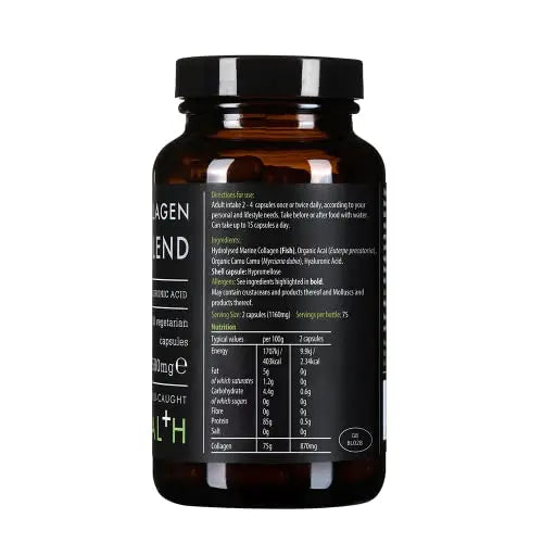 KIKI Health Marine Collagen Peptides Beauty Blend | Vital Protein Supplement for Skin, Hair Nails - AB Mystery