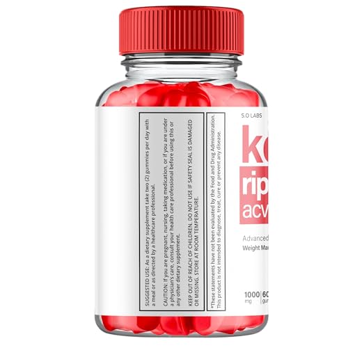 (5 Pack) Keto Ripped ACV Gummies, Keto Ripped ACV Gummies Advanced Weight Loss - AB Mystery