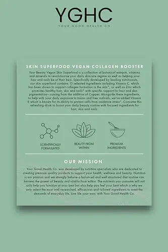 Your Good Health Co. – Your Beauty Vegan Collagen Booster Powder, Pink Lemonade - AB Mystery