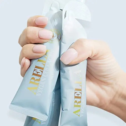 Arella Beauty Vegan Liquid Collagen Supplement - Japanese Plum Flavour - 14 x 30 ml - AB Mystery