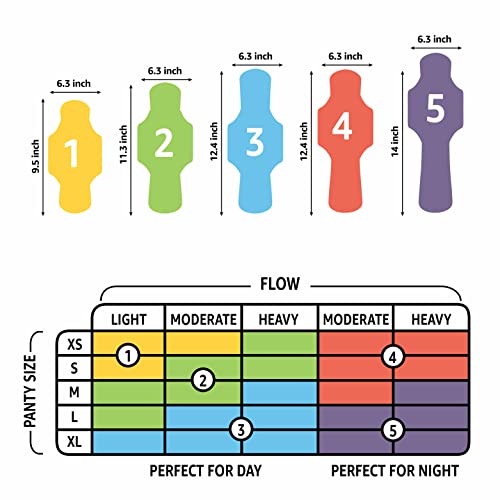 Amazon Basics Thick Maxi Pads with Flexi-Wings for Periods, Long Length, Super Absorbency - AB Mystery