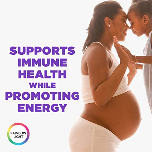 Rainbow Light Prenatal Petite Mini-Tab Multivitamin Plus Superfoods & Probiotics - Organic Daily Rainbow Light