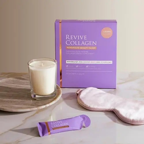 Revive Collagen Premium Menopause Range - Hydrolysed Liquid Marine Collagen Drink - AB Mystery