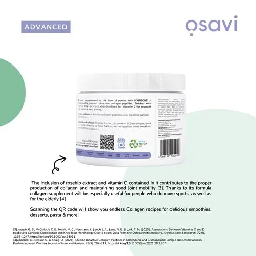 Osavi Collagen Peptides - Joints & Bones - 153g - AB Mystery