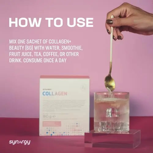 Synergy WorldWide Collagen+ Beauty 30 doses | 5000mg Marine Collagen - AB Mystery