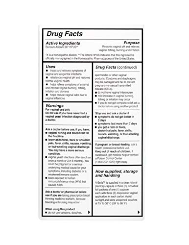 V-Bella Boric Acid + Probiotic Based Vaginal Suppositories- a More Natural Way to Refresh, Balance & Relieve - AB Mystery