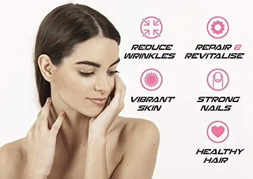 Collagen Supplements for Women - Marine Collagen Capsules - High Strength Skin, Hair - AB Mystery