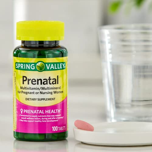 Spring Valley Prenatal Vitamins-Multivitamin Multimineral for Pregnant and Nursing Women FUSION SHOP STORE Smart choices, meaningful life!